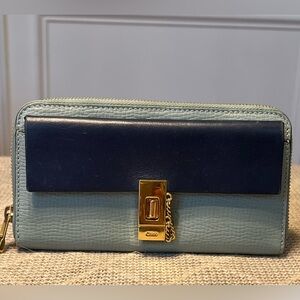 Chloe Two-Tone Drew Continental Wallet